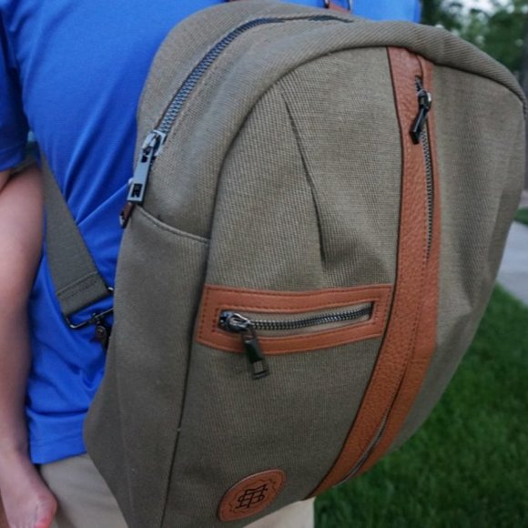BACKPACK DIAPER BAG BY TWISTED MUSTARD SEED main image 8